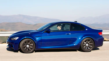BMW M3 side on