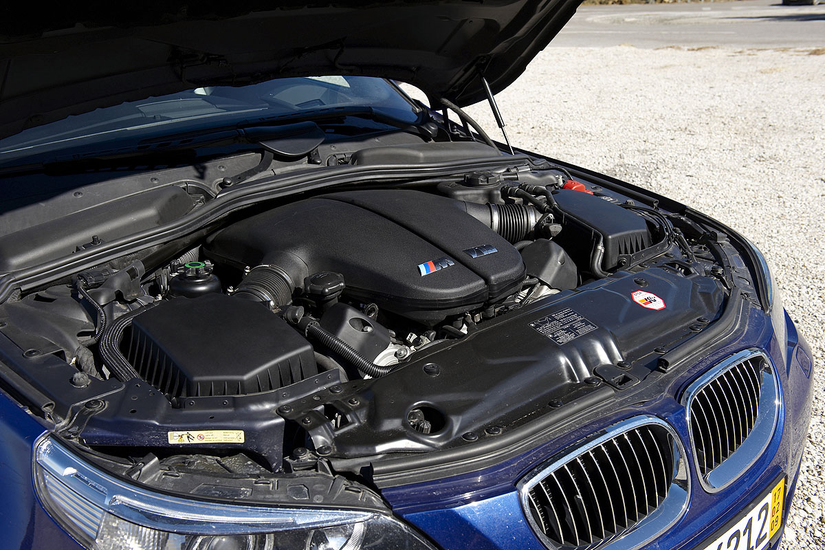 BMW M5 tuned engine