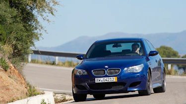BMW M5 cornering