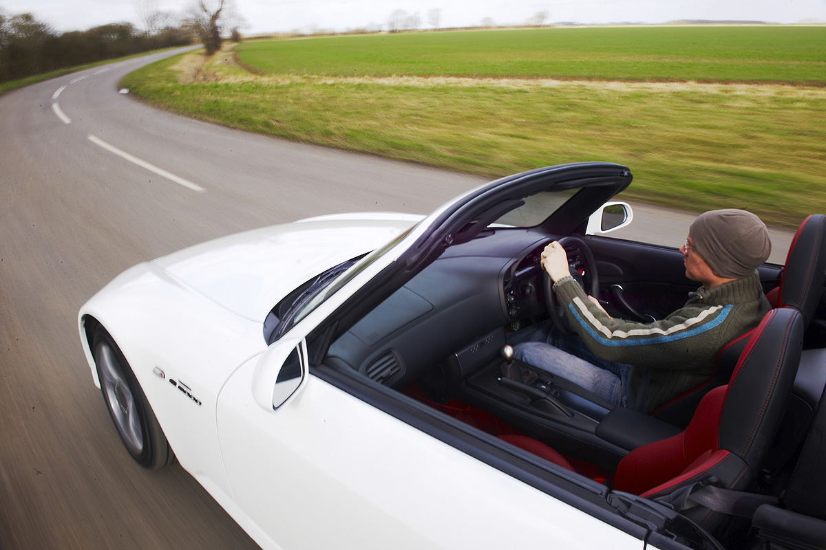 Honda S2000 driving