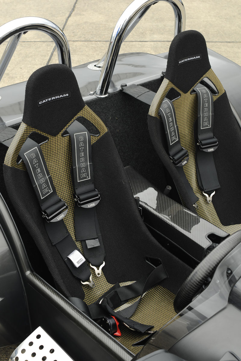 Caterham Levante seat belts