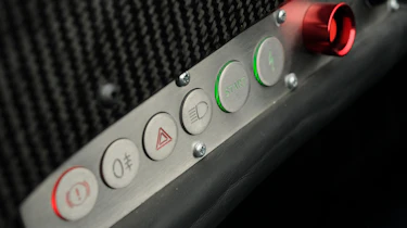 Caparo T1 dashboard