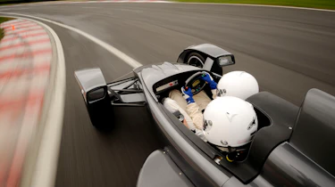 Caparo T1 cornering