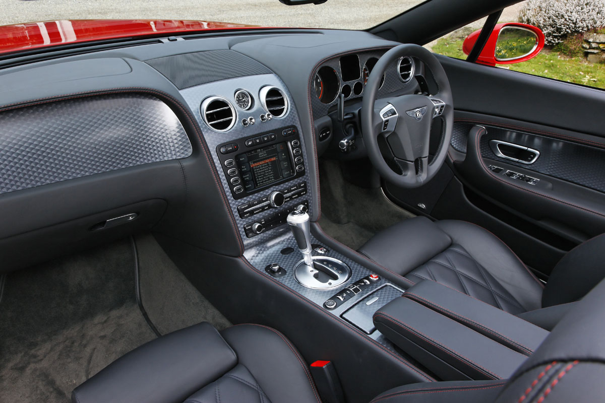 Bentley GTC Speed interior