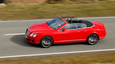 Bentley GTC Speed side on