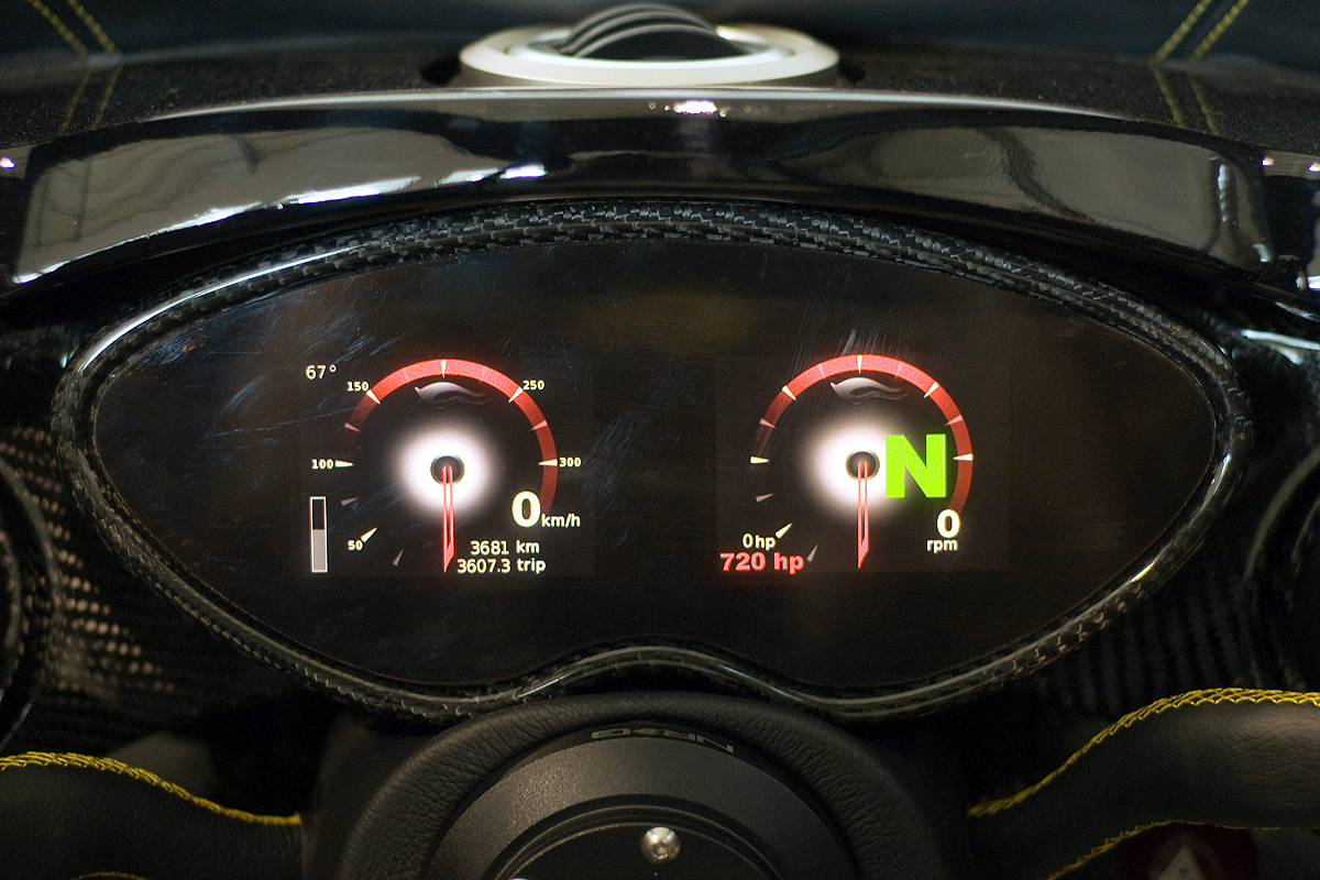 Tramontana R Edition dashboard