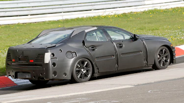 Jaguar XJ spy shot