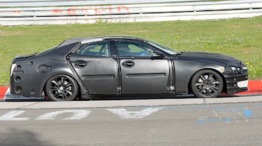 Jaguar XJ spy shot