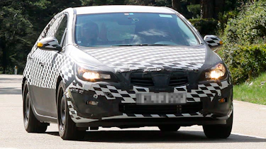 Vauxhall Astra spy shots