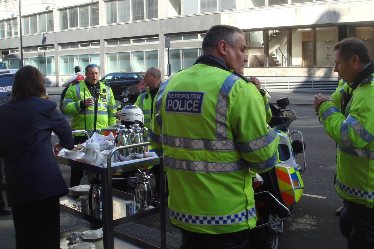 Tea break for Plod