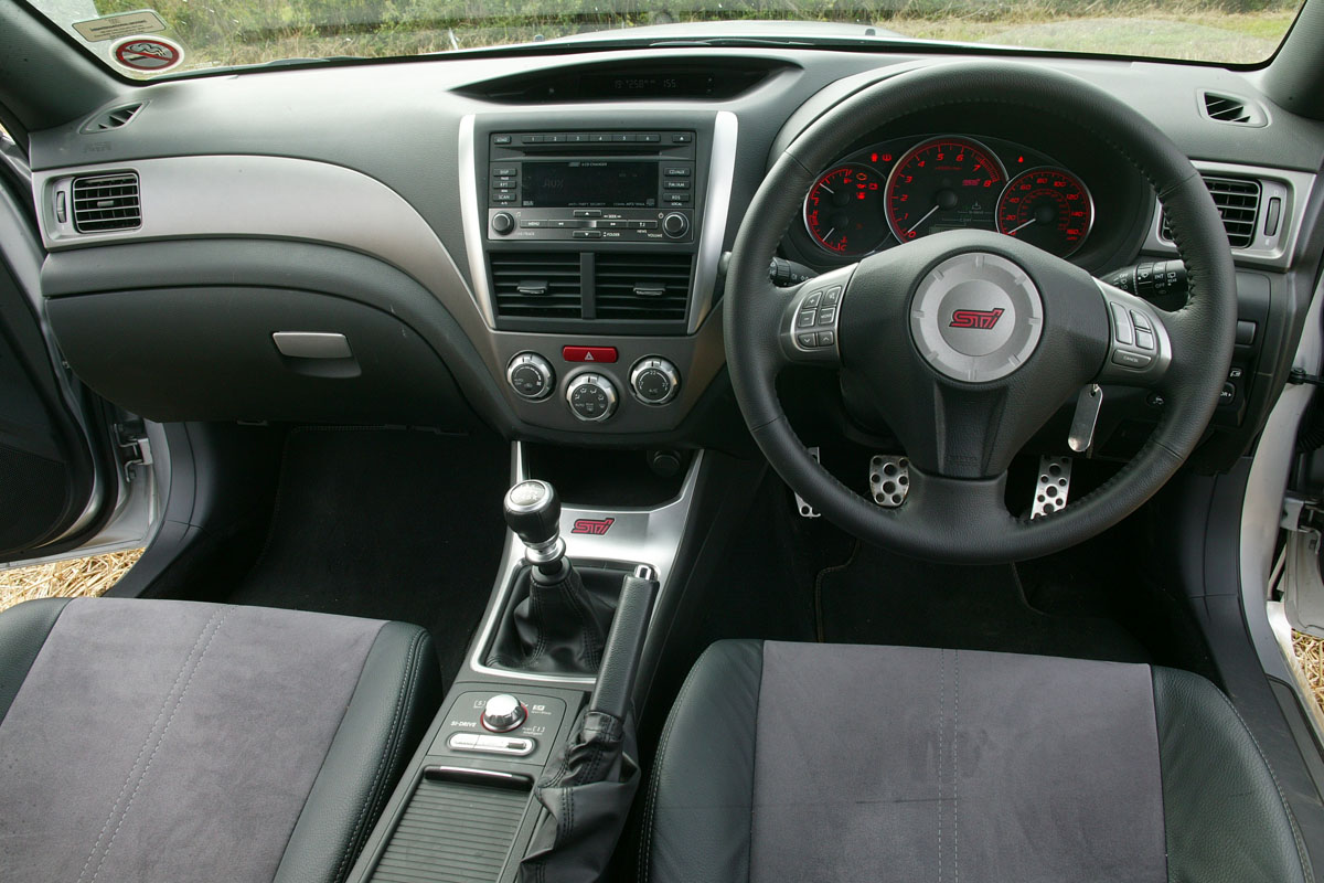 Subaru Impreza WRX STI dashboard
