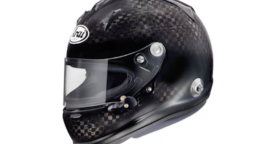 Arai driver's helmet