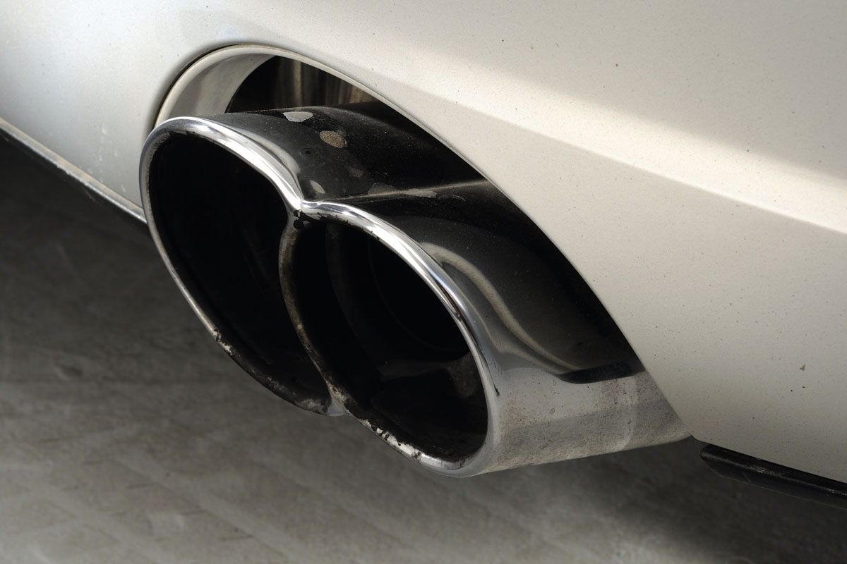 Porsche 996 Turbo exhaust tailpipes