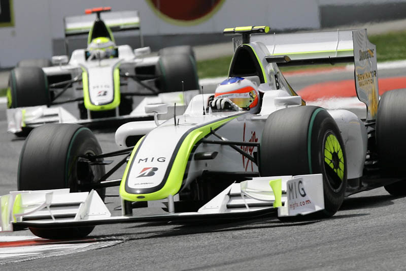 Jenson Button and Brawn GP at Spanish Grand Prix