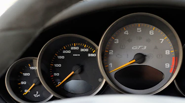 Porsche 911 GT3 instruments