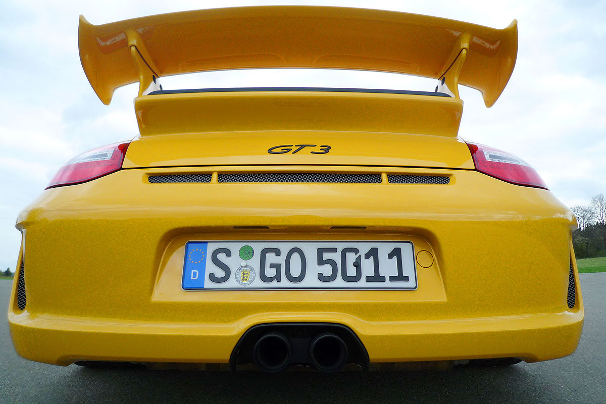 Porsche 911 GT3 rear spoiler