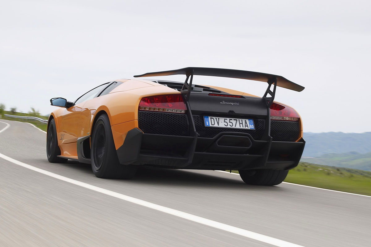 Lamborghini Murcielago LP670-4 SV rear
