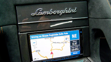 Lamborghini Murcielago LP670-4 SV dashboard console