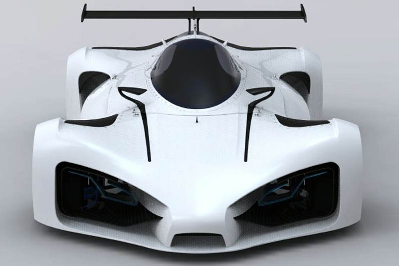 Electric Le Mans racer