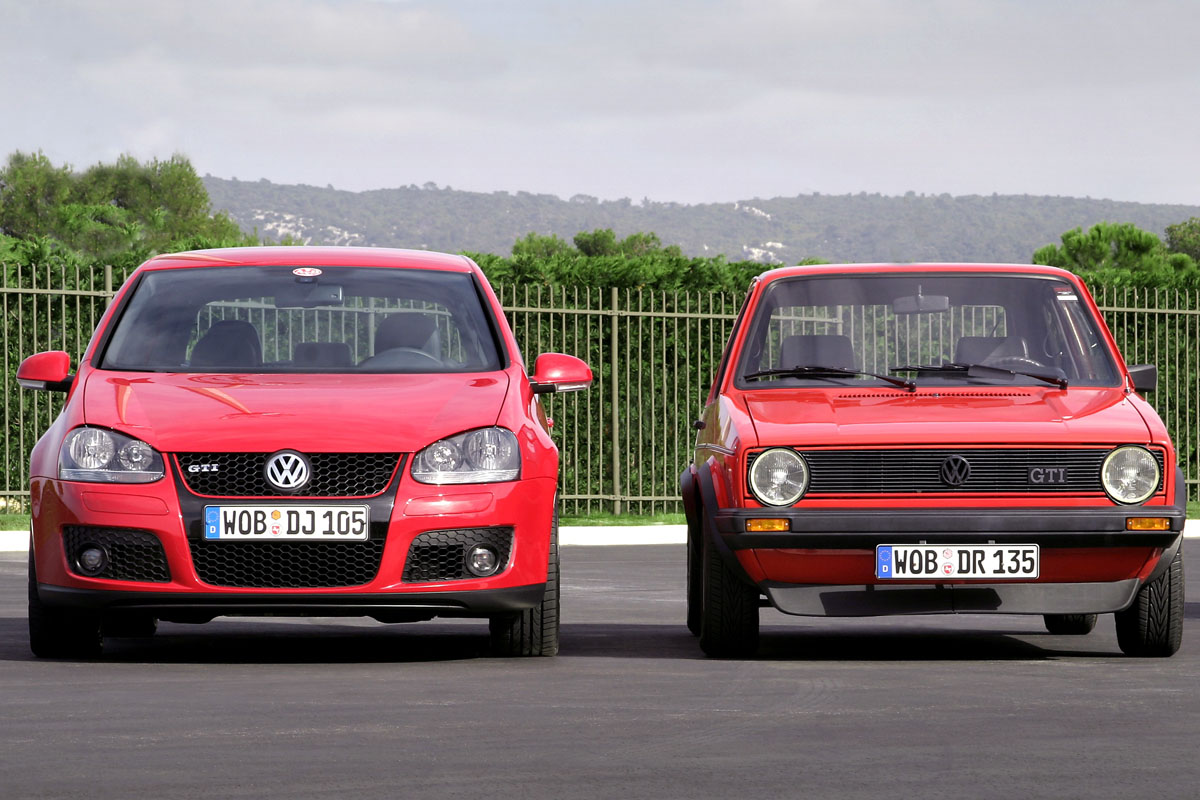 VW Golf GTIs