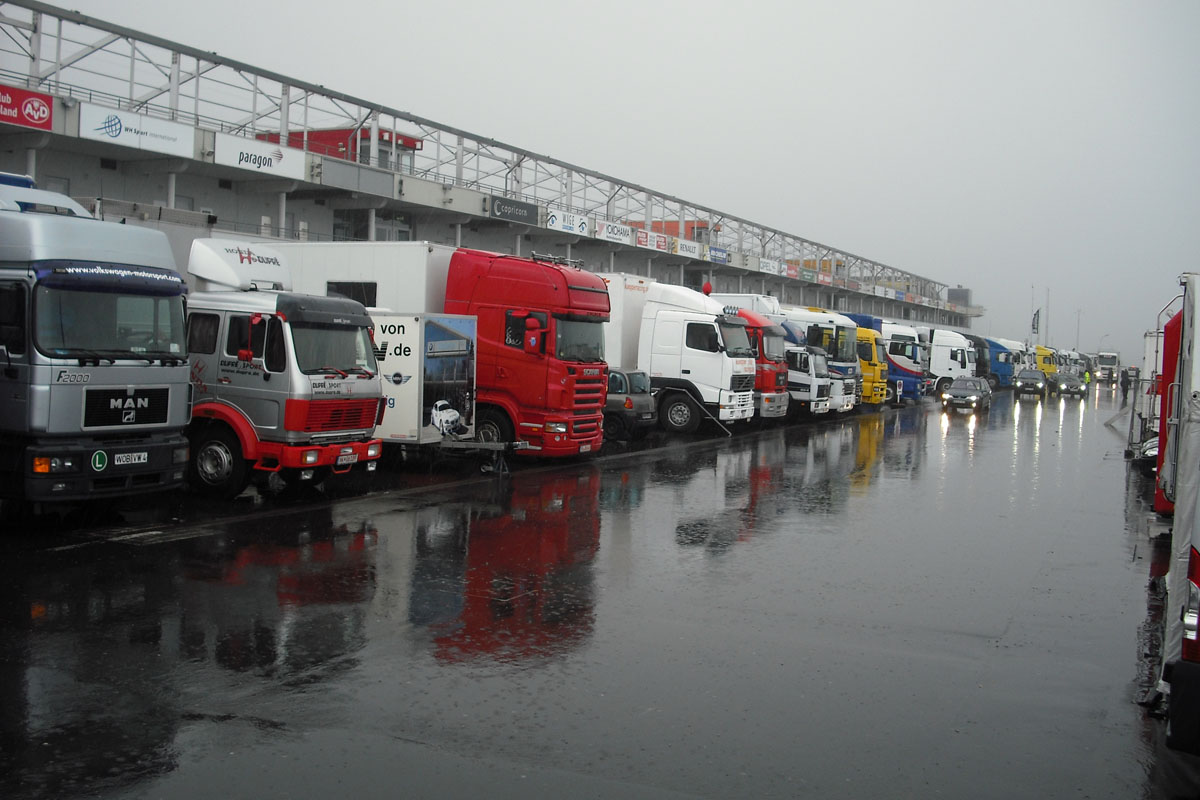 Nurburgring paddock