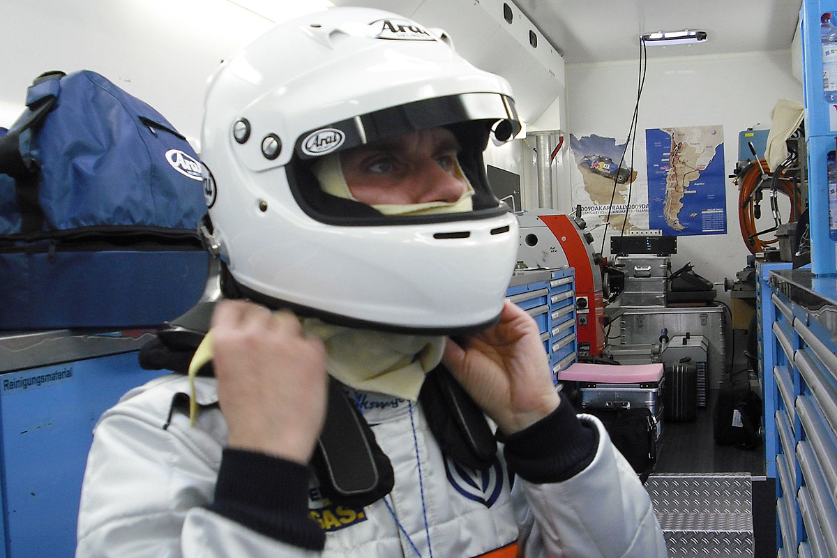 Preparing for race