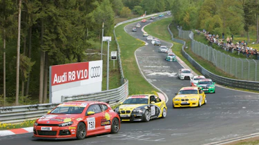 VW Scirocco at Nurburgring 4-hour test race