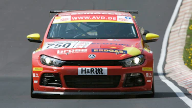 VW Scirocco at Nurburgring 4-hour test race