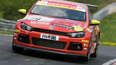 VW Scirocco at Nurburgring 4-hour test race