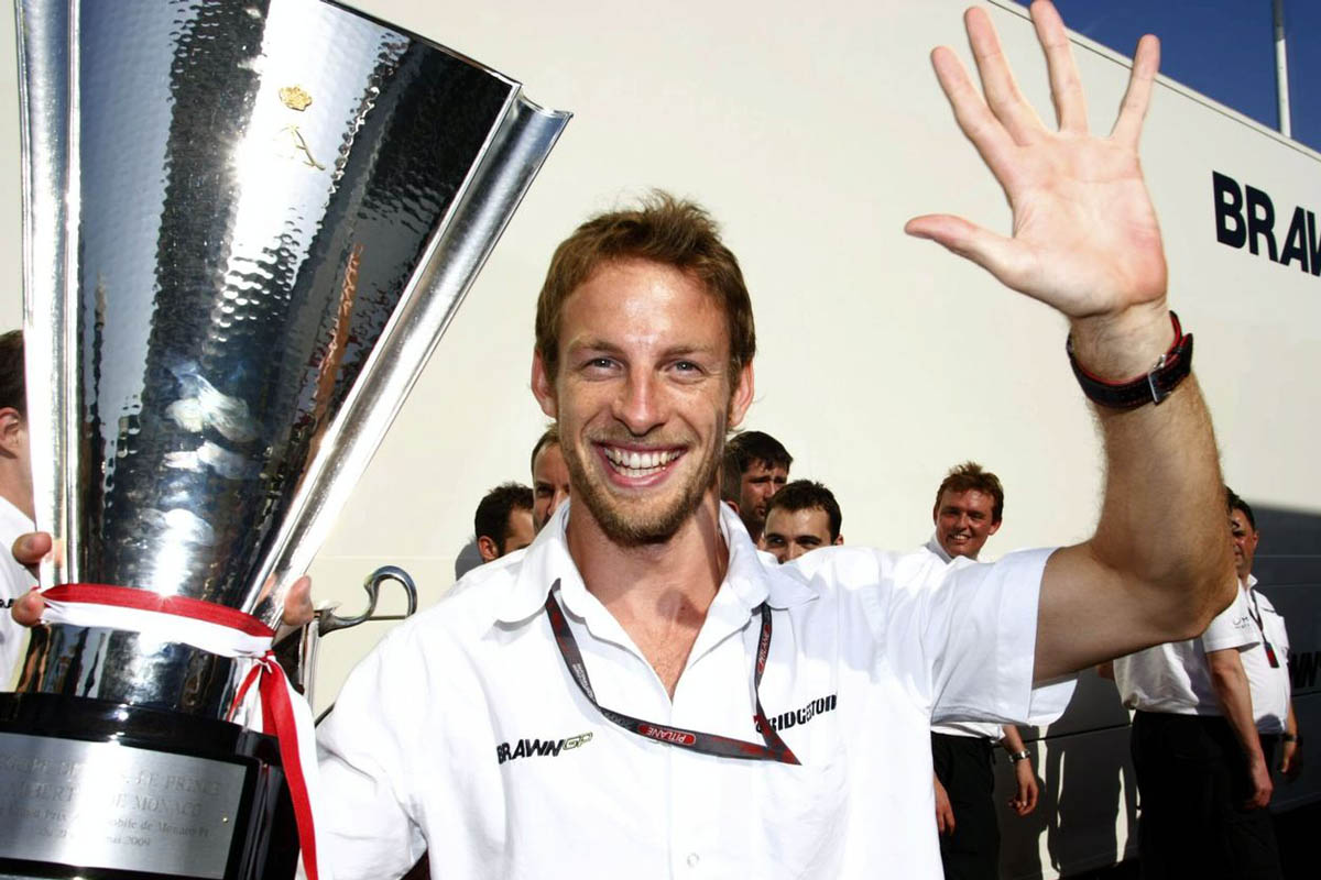 Jenson Button Brawn GP Monaco