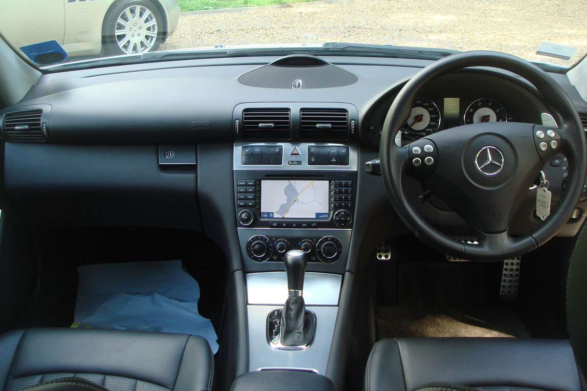 Mercedes C55 AMG interior