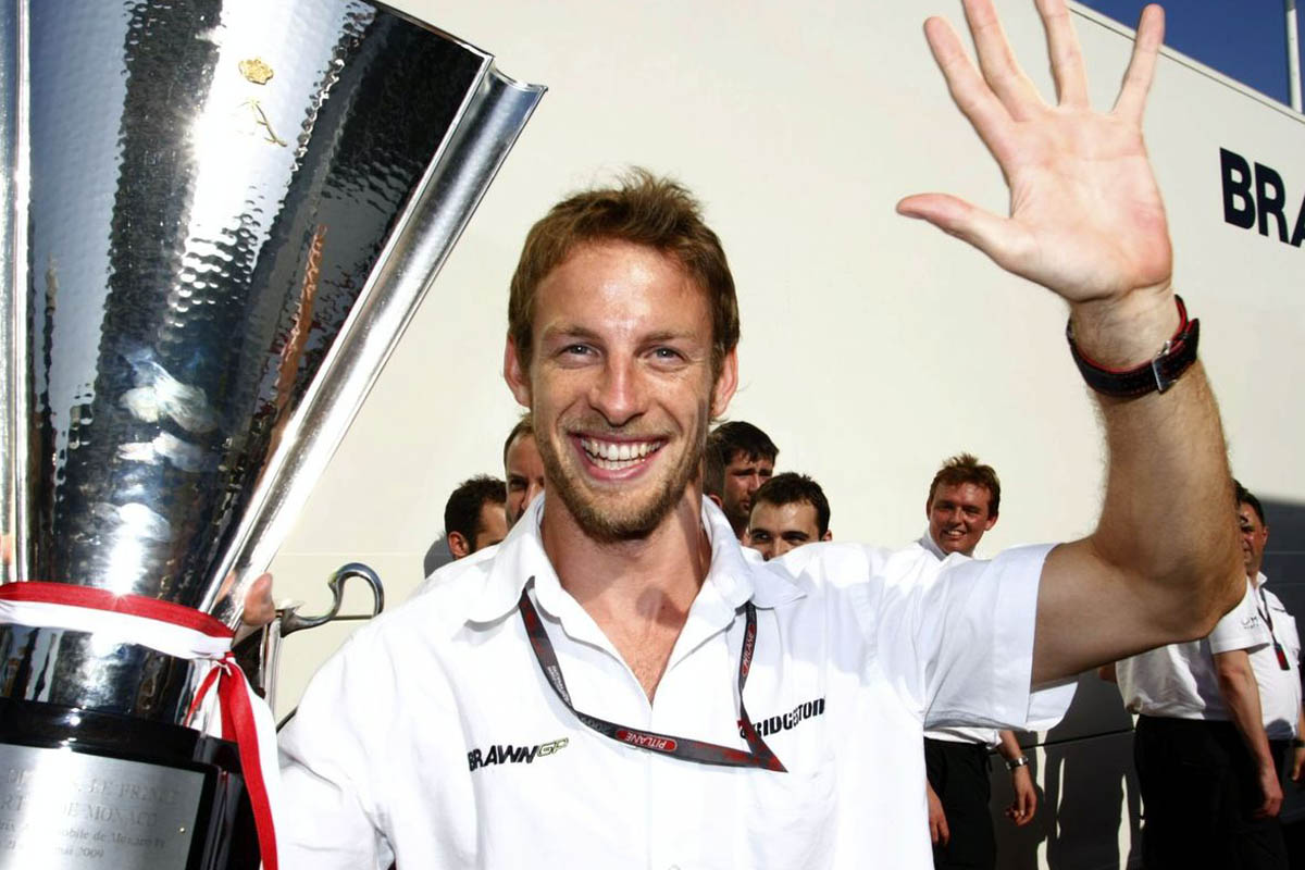 Jenson Button Brawn GP Monaco