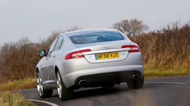 Jaguar XF SV8 rear