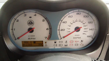 Lotus Europa S dashboard instruments