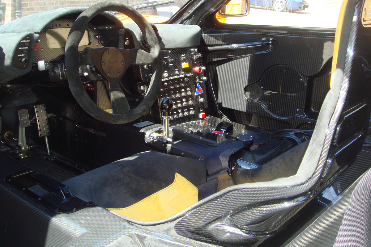 McLaren F1 GTR interior