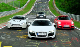 911 GT3 v Vantage V12 v R8 V10 v Corvette ZR1