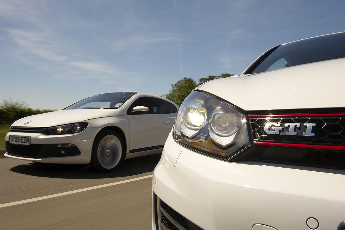 VW Golf GTI and Scirocco TSI