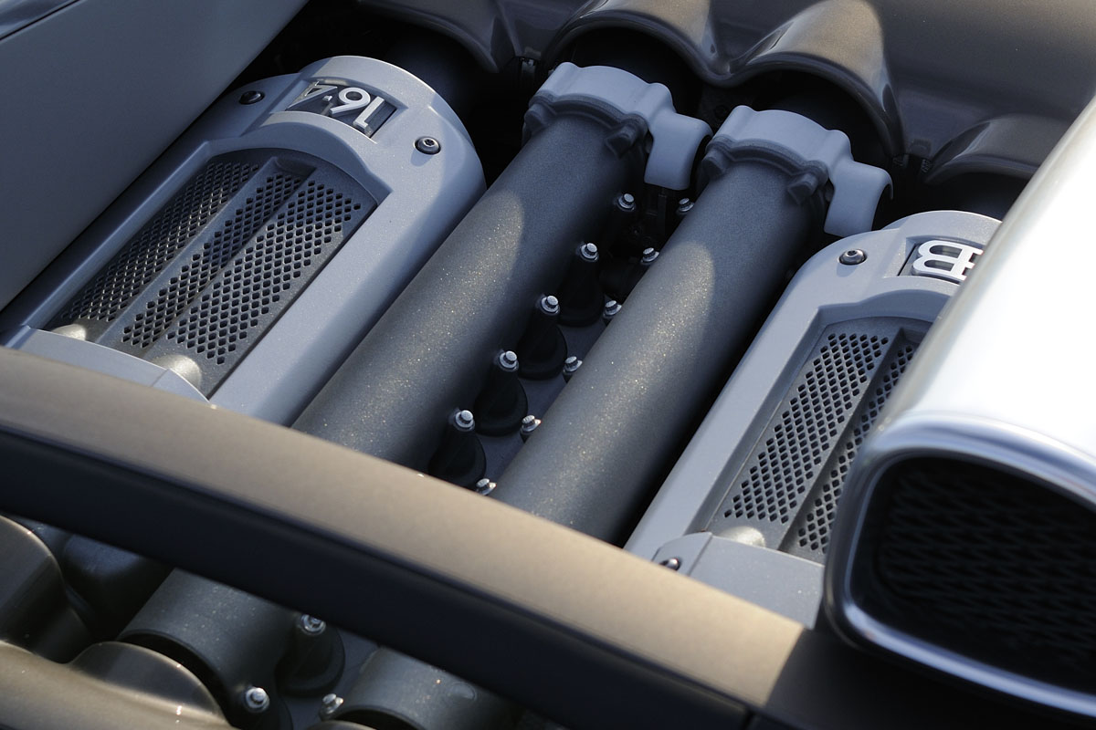 Bugatti Veyron Grand Sport engine