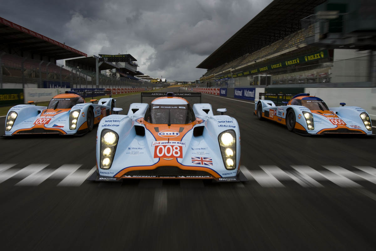 Aston Martin LMP1 Le Mans car