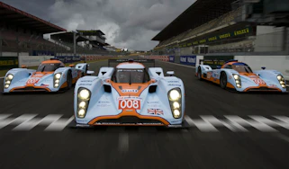 Aston Martin LMP1 Le Mans car