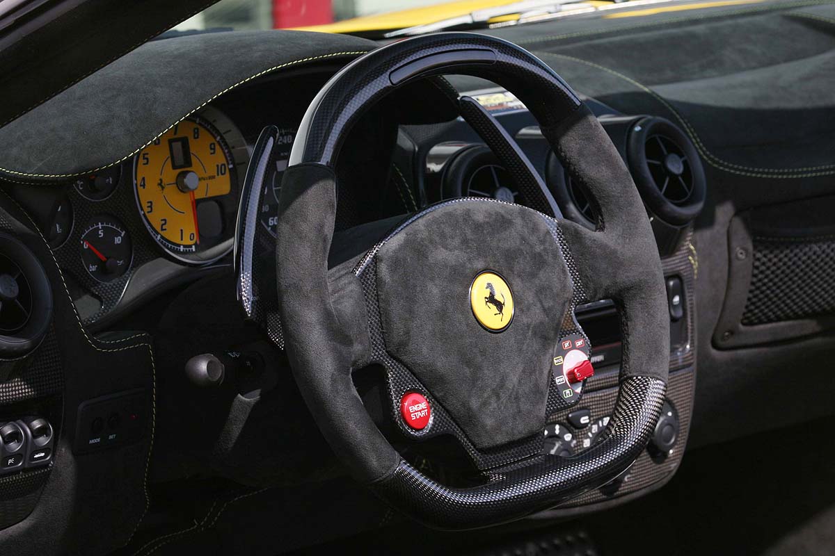 F430 Scuderia Spider dashboard