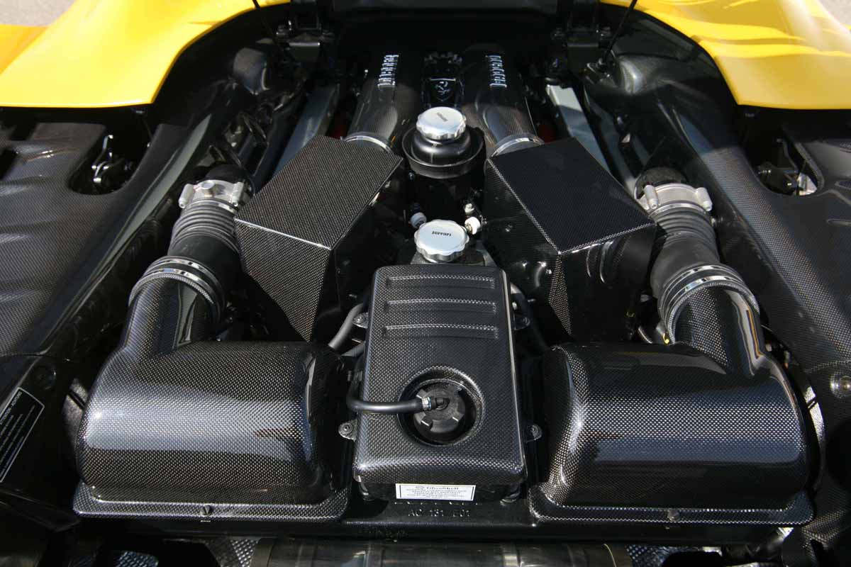 F430 Scuderia Spider engine