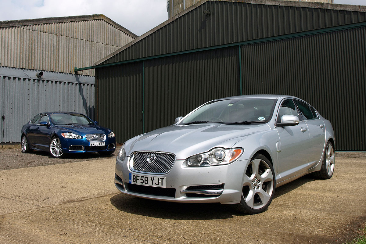 Jaguar SV8 and XFR