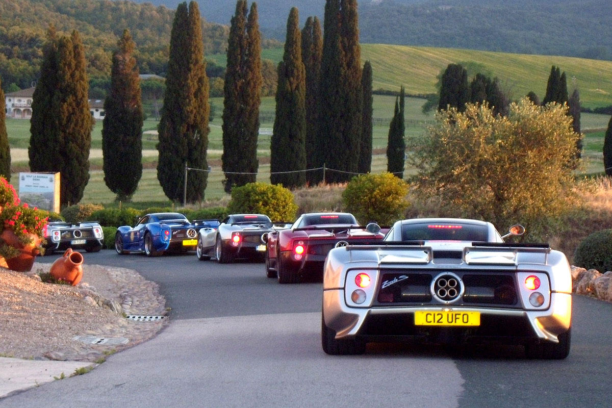 Pagani convoy