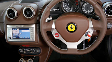 Ferrari California interior