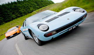 Lamborghini Miura and Murcielago