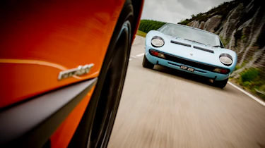 Lamborghini Miura and Murcielago