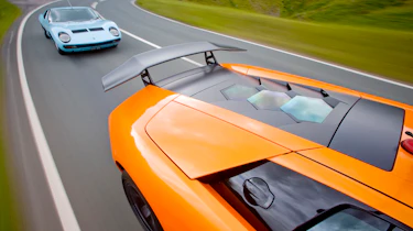 Lamborghini Miura and Murcielago