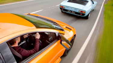 Lamborghini Miura and Murcielago