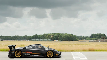 Pagani Zonda R at Top Gear test track